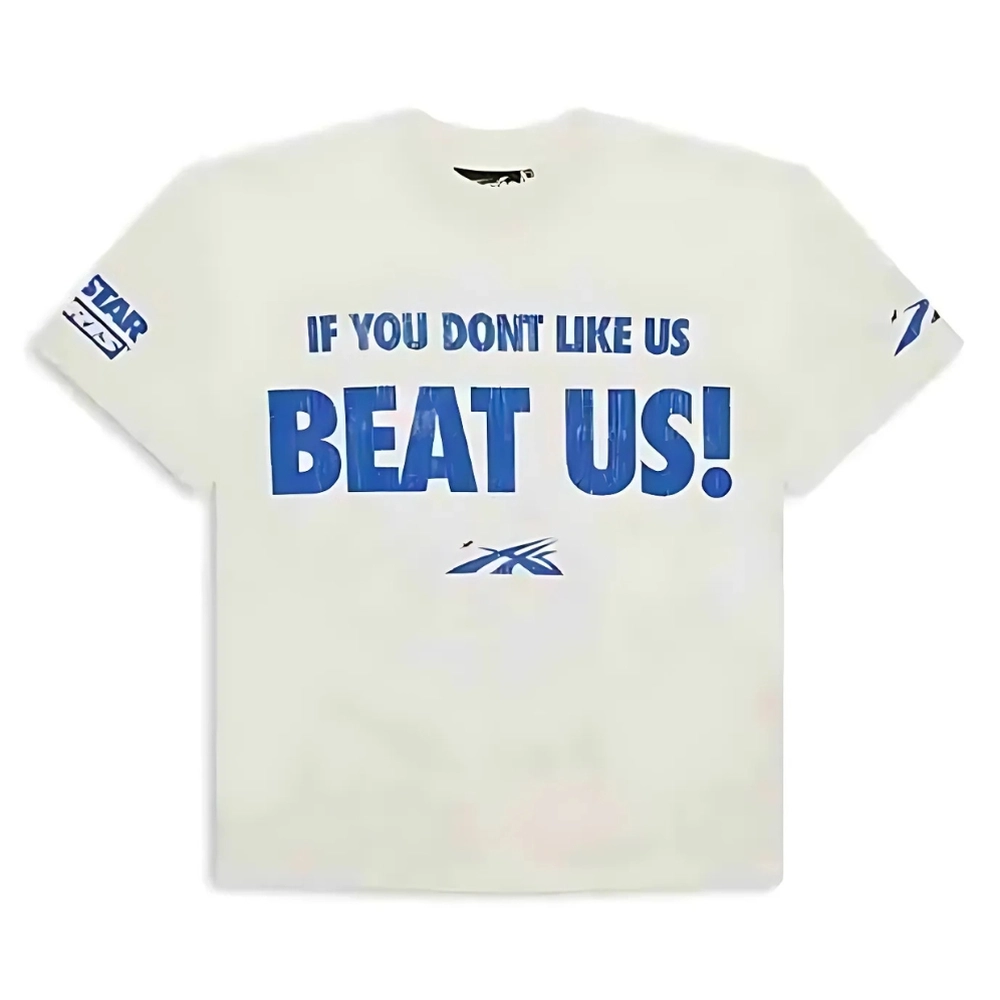 Hellstar Beat Us Casual Shirt White