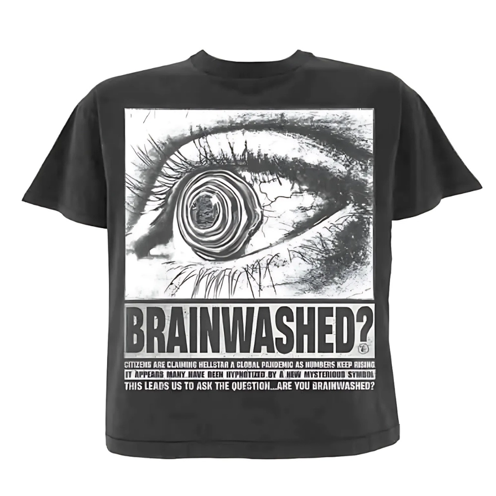 Hellstar Brainwashed Eyeball Men Shirt Black