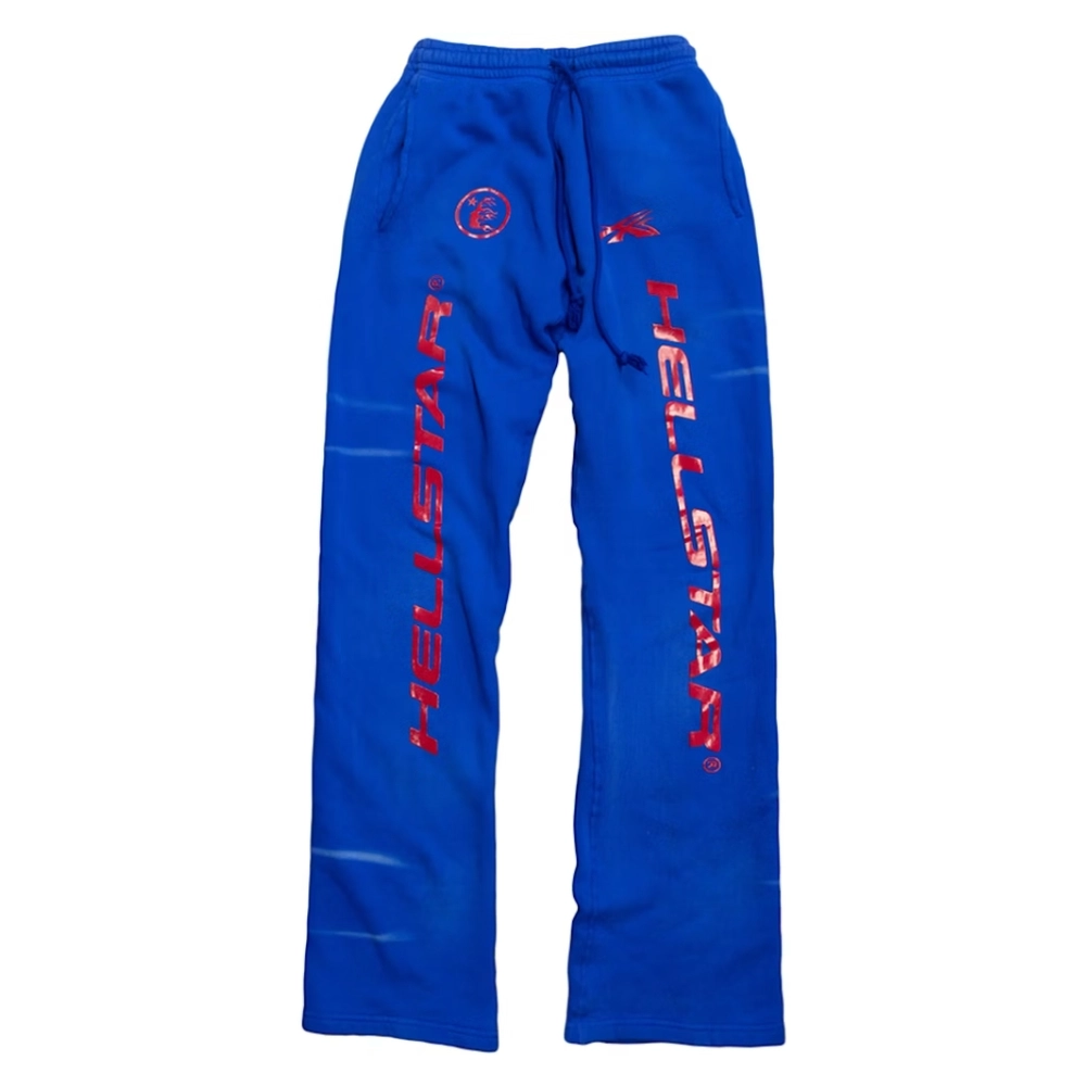 Hellstar Gel Sports Unisex Sweatpants Blue