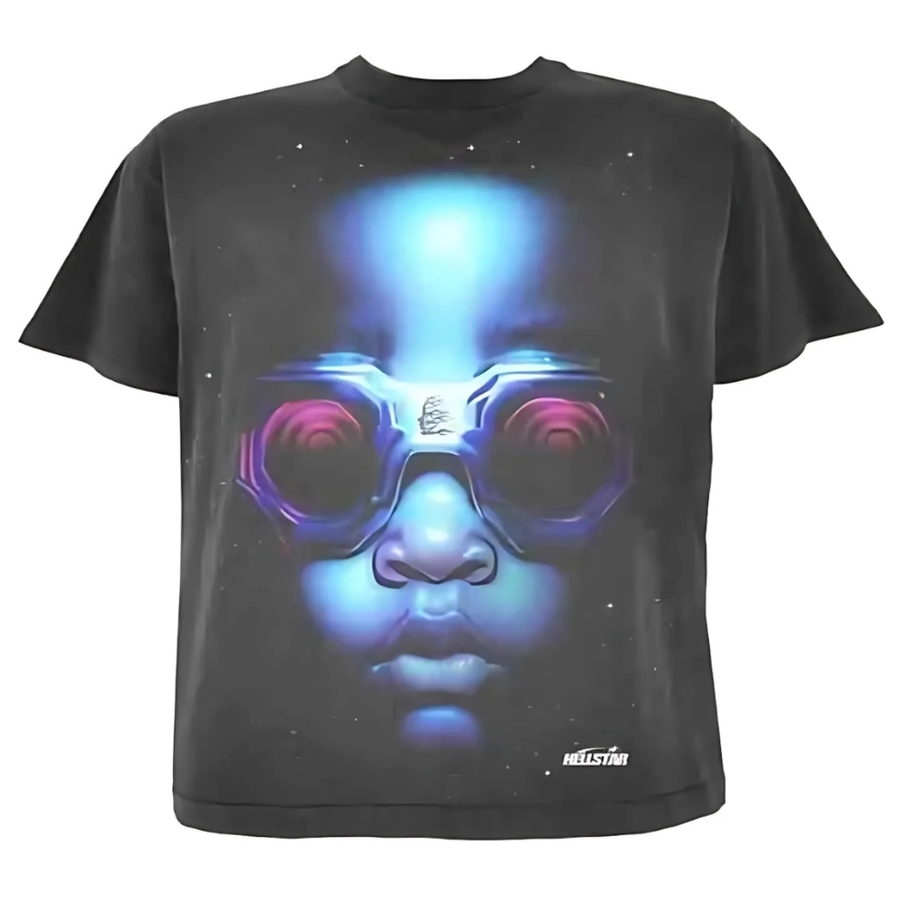 Hellstar Goggles Streetwear T-Shirt Black Hellstar Goggles Streetwear T-Shirt Black