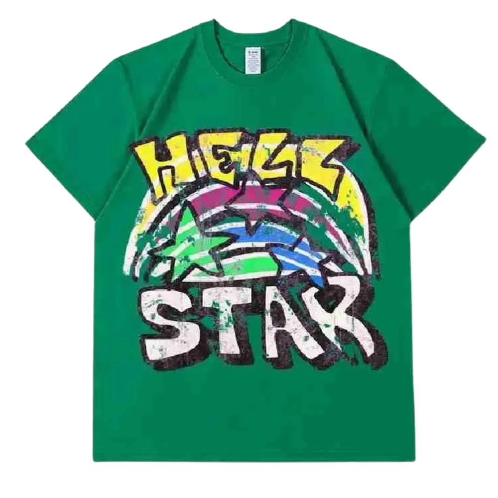 Hellstar Graphic Logo Unisex T-Shirt Green Hellstar Graphic Logo Unisex T-Shirt Green