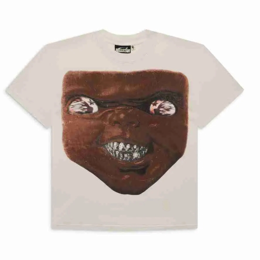 Hellstar Halloween Grill Unisex Shirt White Hellstar Halloween Grill Unisex Shirt White
