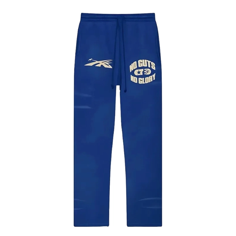Hellstar No Glory Casual Sweatpants Blue