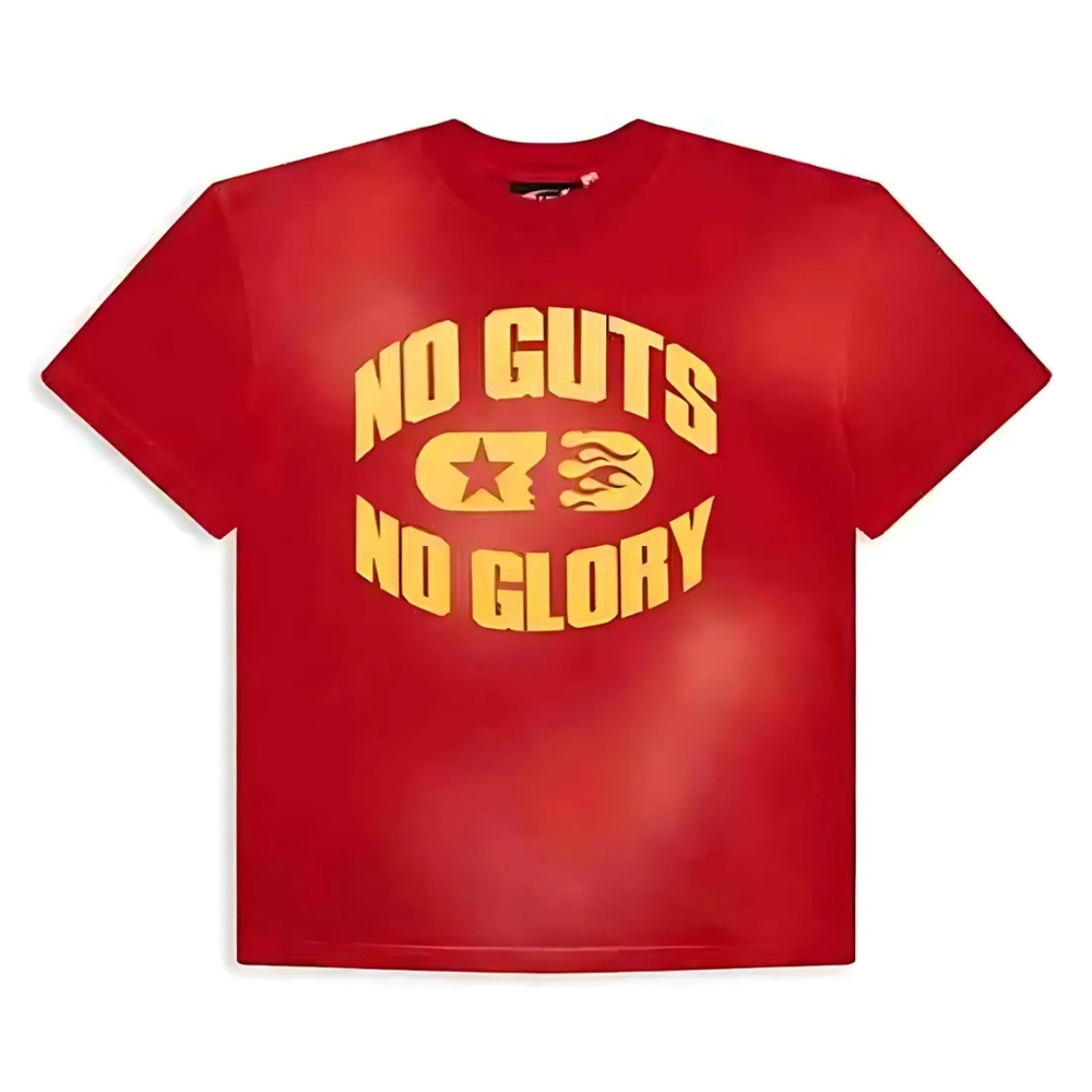 Hellstar No Guts No Glory Shirt Tomato Red Hellstar No Guts No Glory Shirt Tomato Red