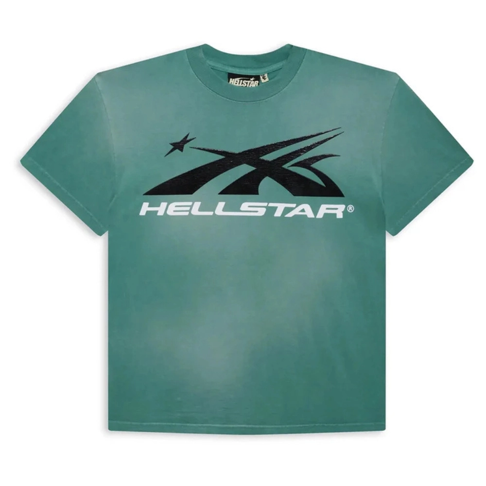 Hellstar Sport Gel Logo Unisex Tee Green Hellstar Sport Gel Logo Unisex Tee Green