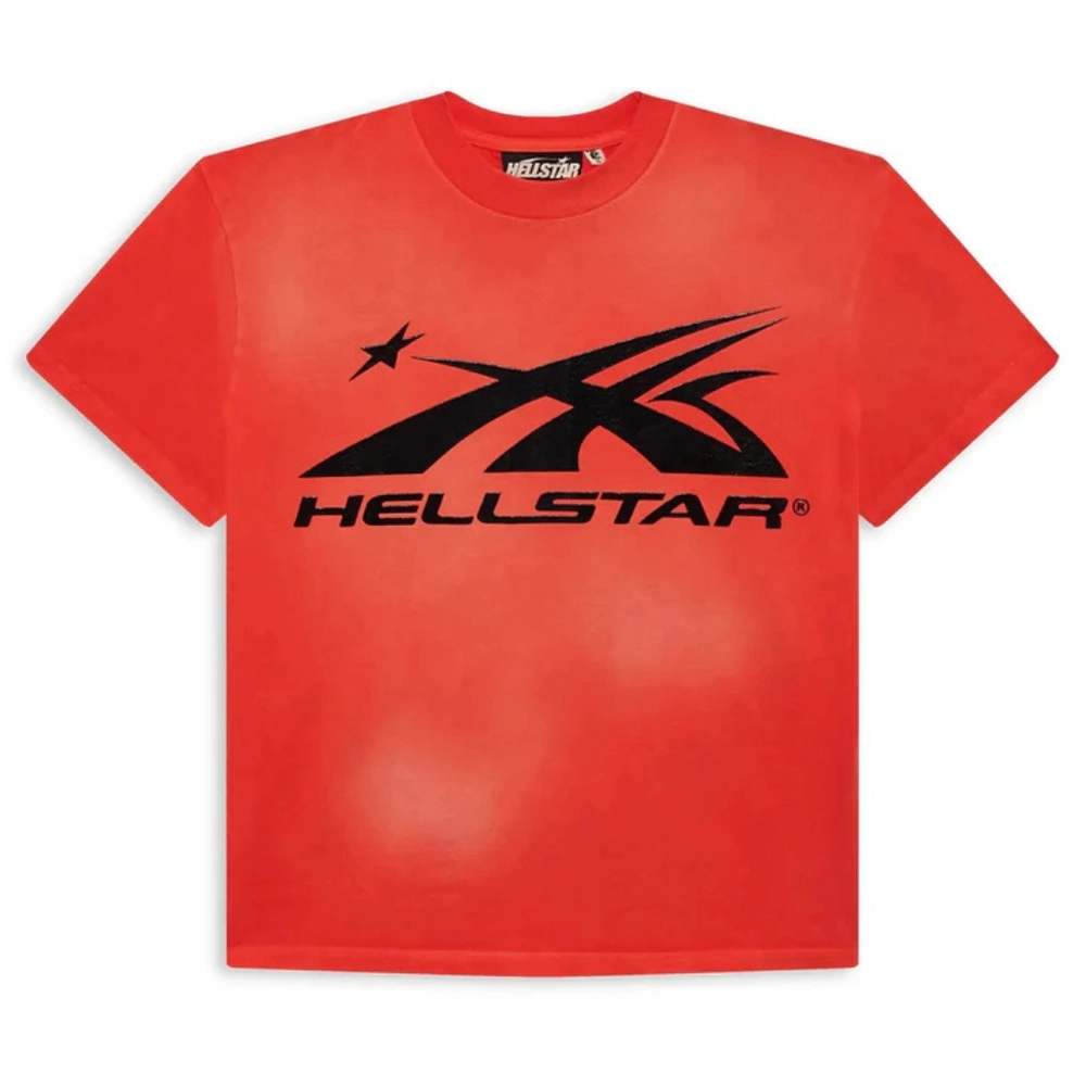 Hellstar Sport Gel Logo Unisex Tee Red Hellstar Sport Gel Logo Unisex Tee Red