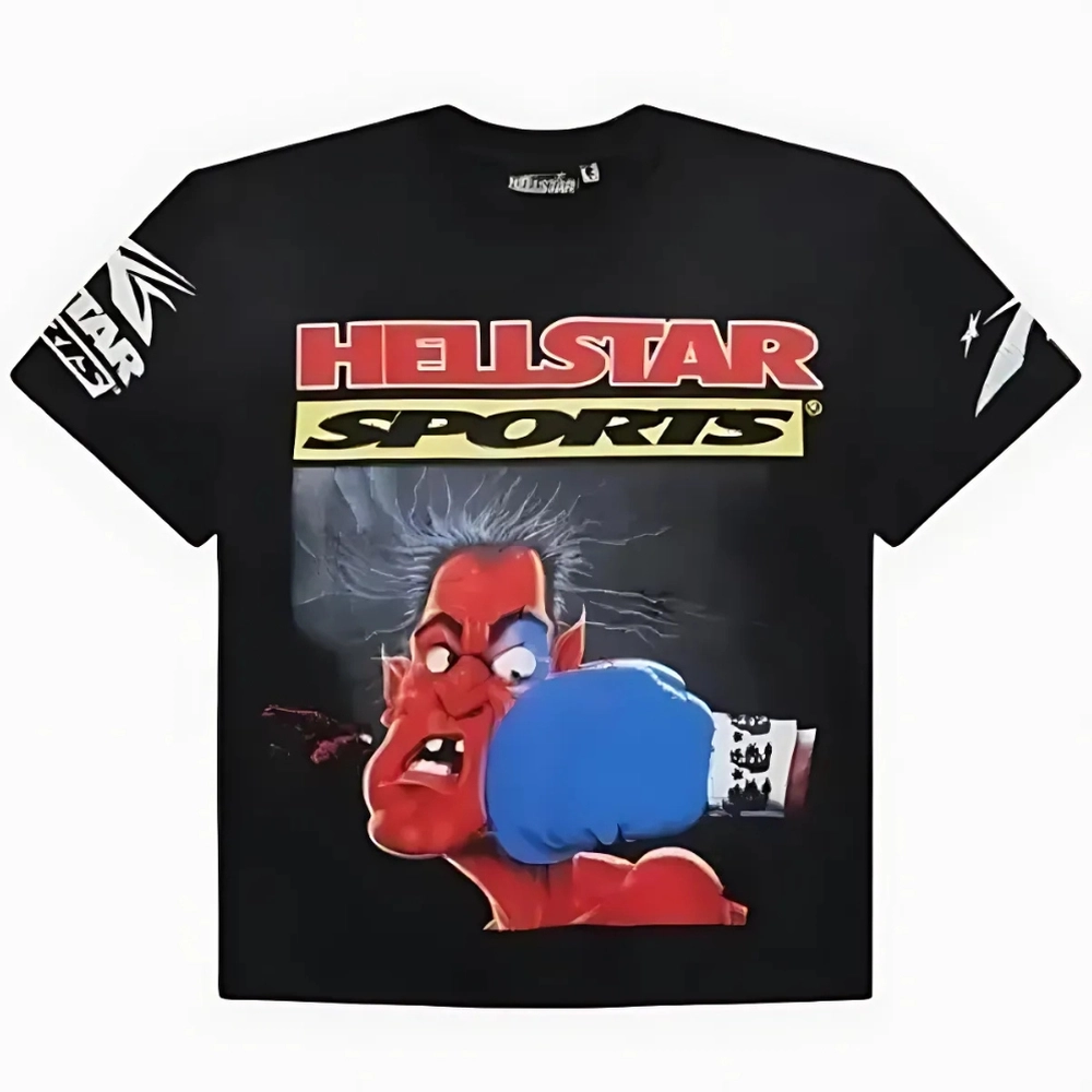 Hellstar Sports Boxing Knock Out Tee Black Hellstar Sports Boxing Knock Out Tee Black