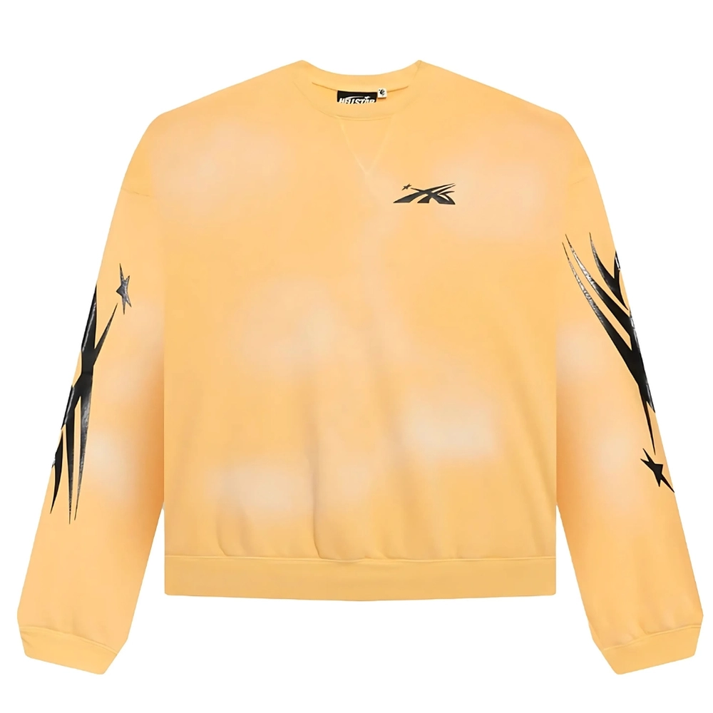 Hellstar Sports Crewneck LS Casual Yellow Hellstar Sports Crewneck LS Casual Yellow