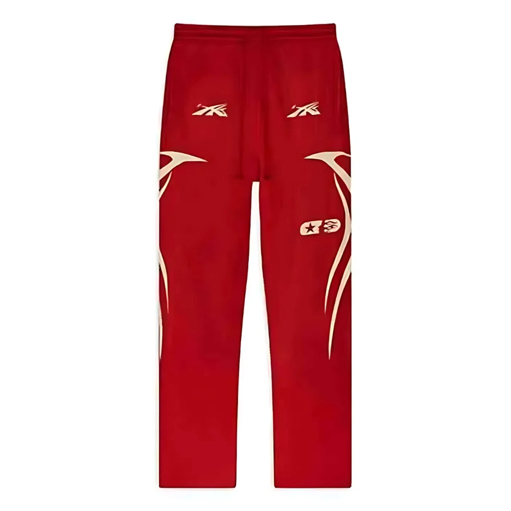 Hellstar Sports Flare Unisex Sweatpant Red Hellstar Sports Flare Unisex Sweatpant Red