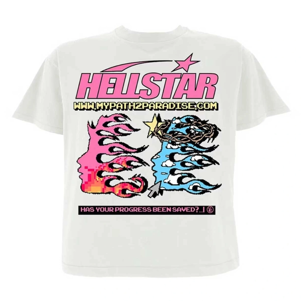 Hellstar Studios Pixel Tee White Hellstar Studios Pixel Tee White