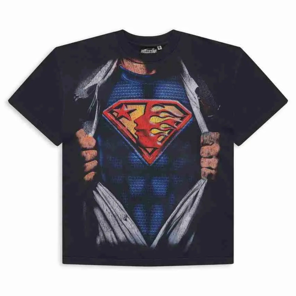 Hellstar Superhero Stunning T-Shirt Black Hellstar Superhero Stunning T-Shirt Black