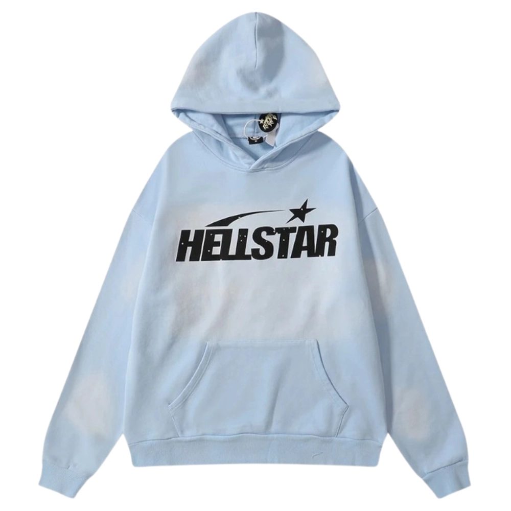 Hellstar Uniform Plain Hoodie Baby Blue Hellstar Uniform Plain Hoodie Baby Blue