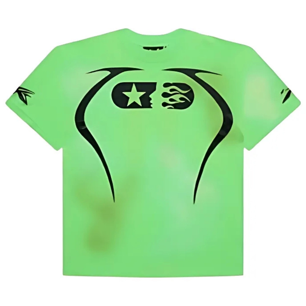 Hellstar Warm Up Unisex Shirt Green Hellstar Warm Up Unisex Shirt Green