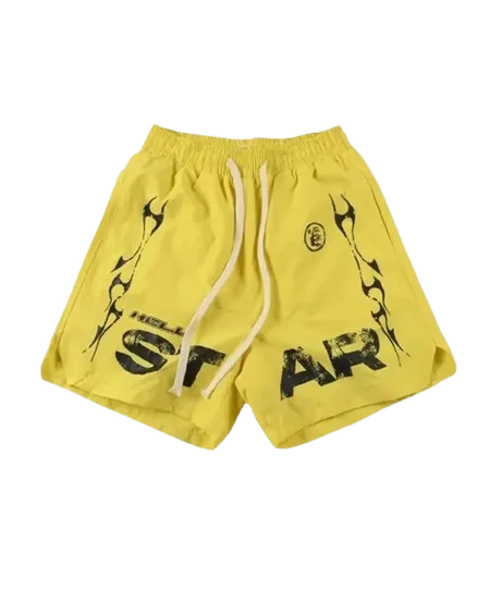 Hellstar Yellow Shorts Hellstar Yellow Shorts