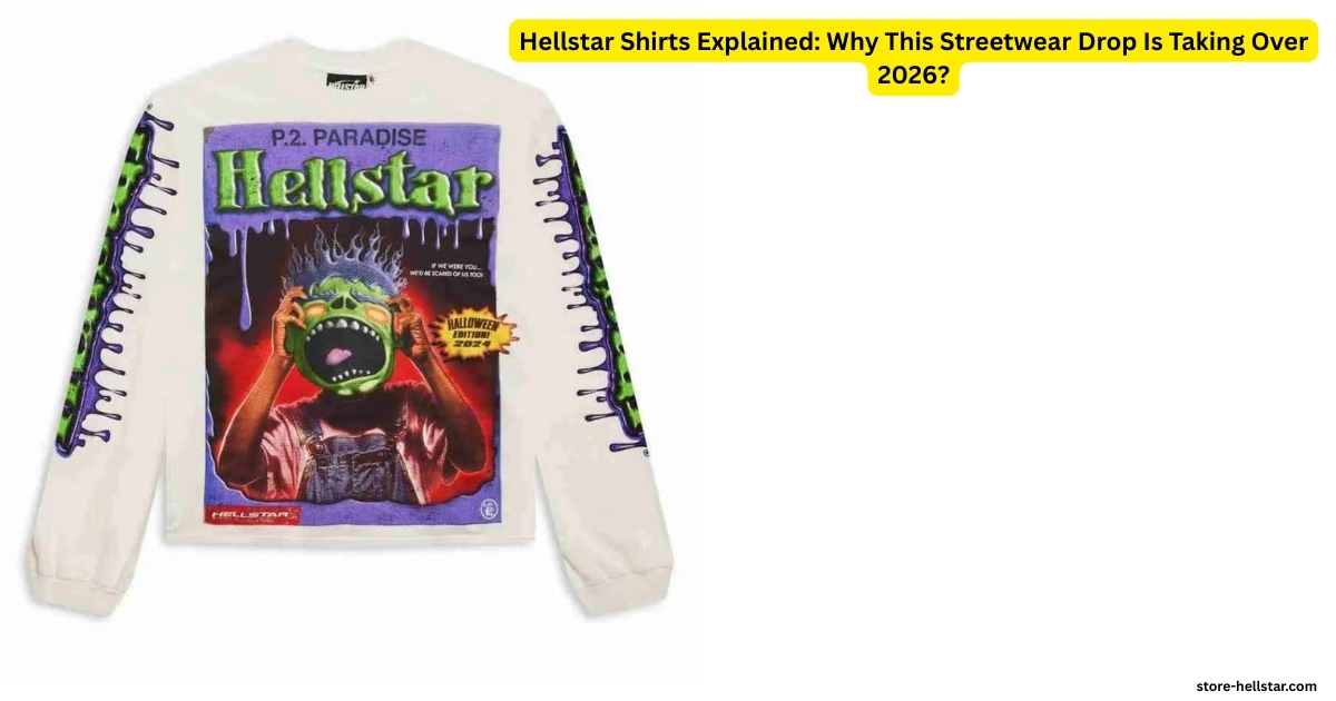 Hellstar Shirts Explained: Why This Streetwear Drop Is Taking Over 2026?